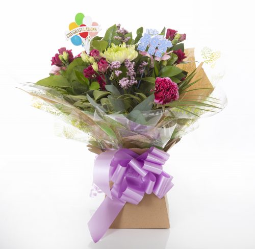 Baby Boy Celebration Bouquet