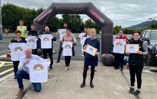 Team Mulkerns at one of the Lockdown Leavers Events