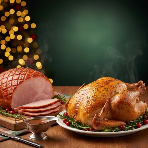 Christmas Turkey & Ham